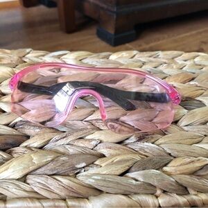 Pink kids safety glasses